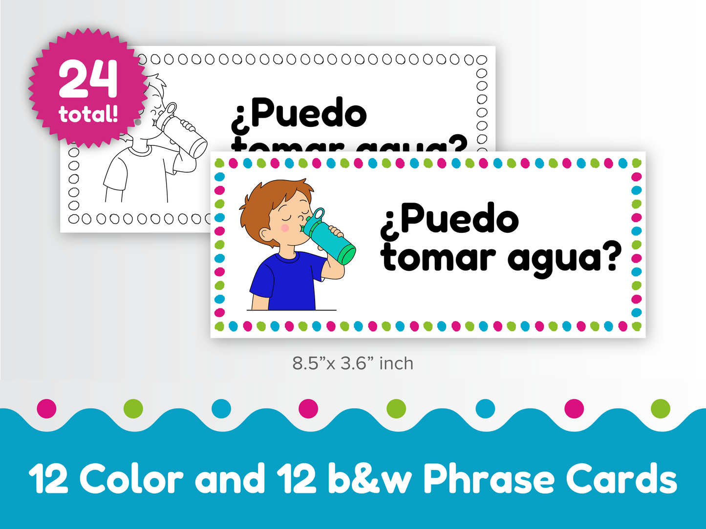 Spanish in Action Bundle: The Classroom Rules (Las Reglas de la Clase) in Spanish for Kids