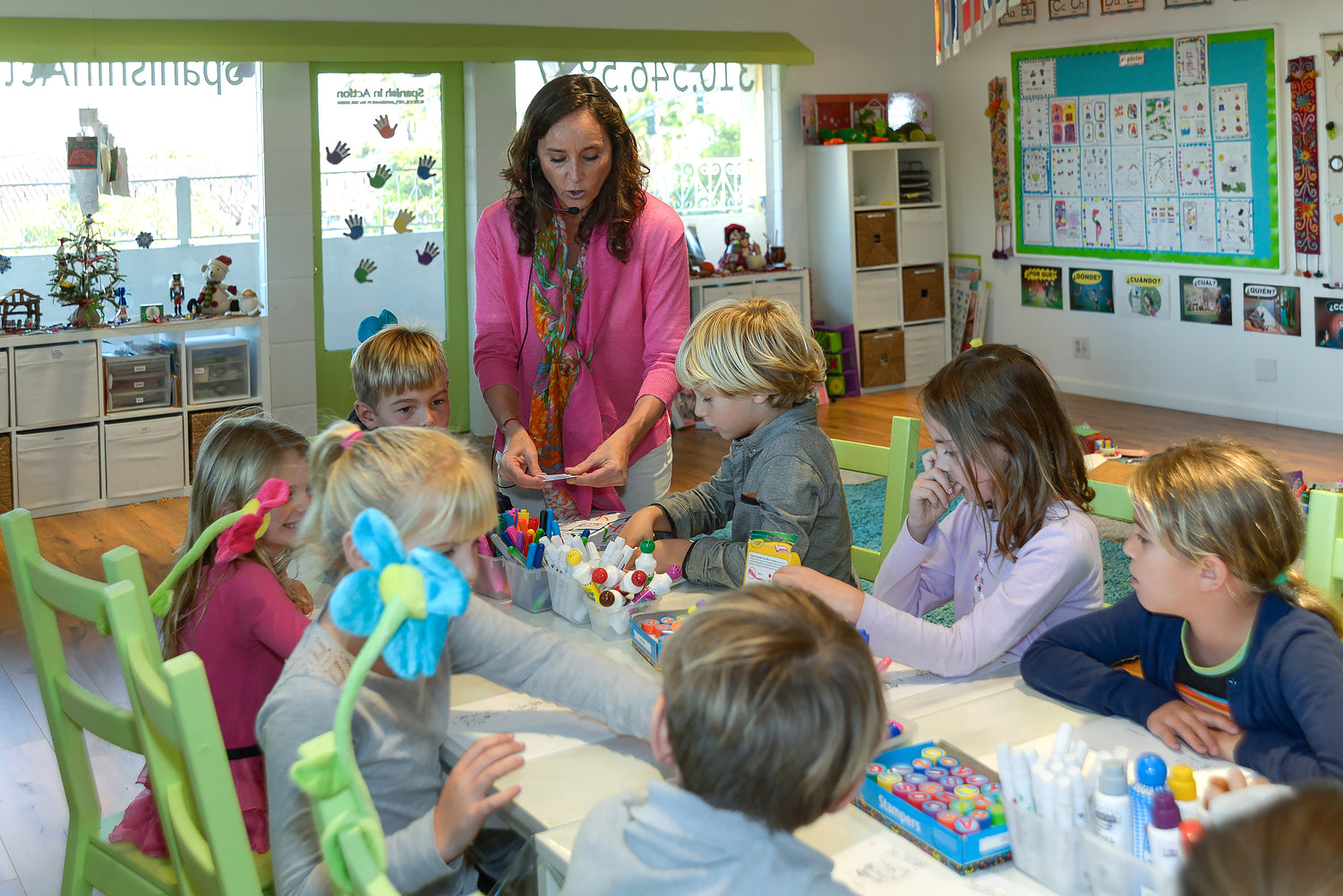 Image of Year-Round Spanish in Action In-School Class